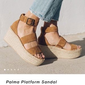 Soludos Palma Platform Espadrilles size 8